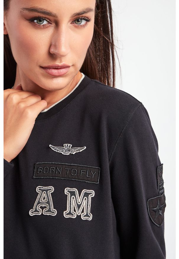 Aeronautica Militare - Bluza AERONAUTICA MILITARE. Długość: długie. Wzór: aplikacja
