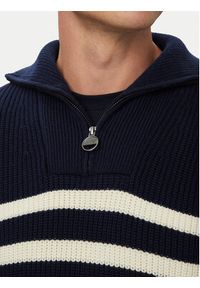 Guess Sweter M6YR42 Z1201 Granatowy Regular Fit. Kolor: niebieski. Materiał: syntetyk #5