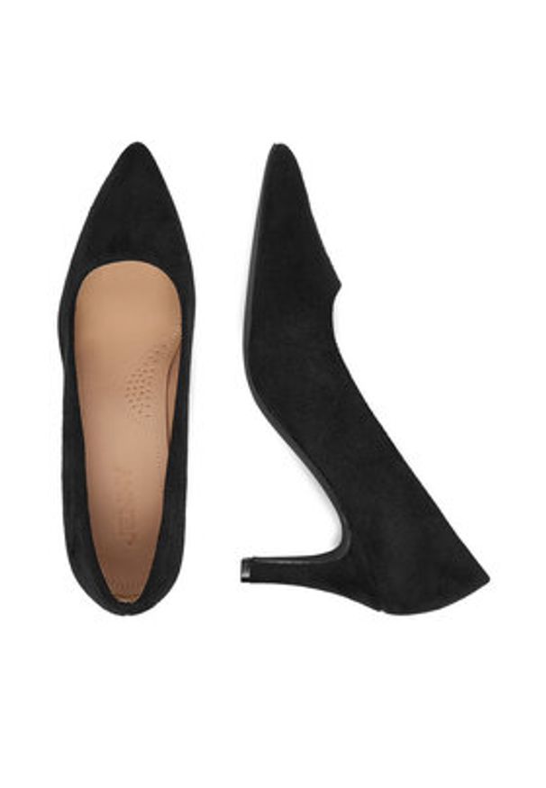 Jenny - JENNY Szpilki CEO-JD23-0417-76 Czarny. Kolor: czarny. Materiał: materiał. Obcas: na szpilce