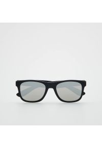 Reserved - Okulary przeciwsłoneczne - Czarny. Kolor: czarny