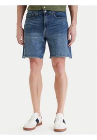 Polo Ralph Lauren Szorty jeansowe 710P08147001 Niebieski Regular Fit. Kolor: niebieski. Materiał: bawełna #1