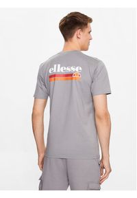 Ellesse T-Shirt Triscia SHR11156 Szary Regular Fit. Kolor: szary. Materiał: bawełna #3