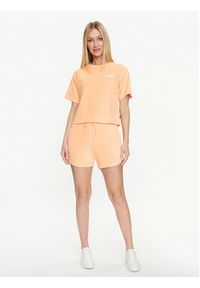 Puma Szorty sportowe Ess Elevated 677946 Pomarańczowy Regular Fit. Kolor: pomarańczowy. Materiał: bawełna