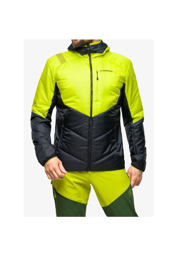 LA SPORTIVA - Kurtka ocieplana męska La Sportiva Mythic Primaloft Jkt. Kolor: zielony. Technologia: Primaloft