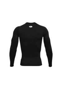 Bluza Under Armour Heatgear Armour Long Sleeve, Mężczyźni. Kolor: wielokolorowy, czarny, szary. Materiał: materiał, poliester. Długość rękawa: długi rękaw