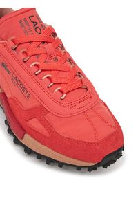Lacoste Sneakersy 7-49SFA0002 Czerwony. Kolor: czerwony. Materiał: zamsz, skóra