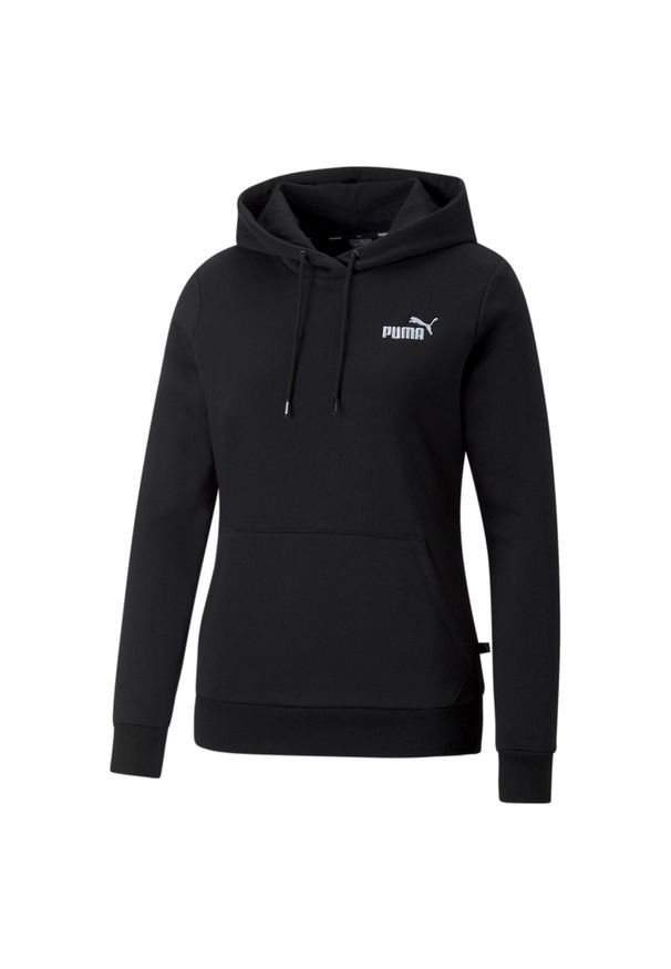 Bluza damska Puma ESS+ Embroidery Hoodie FL. Kolor: czarny