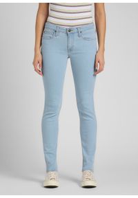 Lee - LEE SCARLETT DAMSKIE SPODNIE JEANSOWE LIGHT KALI L526QDCH