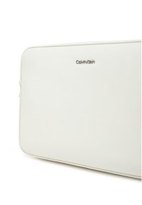 Calvin Klein Torebka Ck Must Small Camera Bag K60K613145 Écru. Materiał: skórzane #4