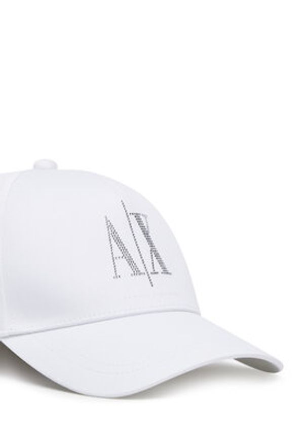 Armani Exchange Czapka z daszkiem XW000957 AF13846 U0002 Biały. Kolor: biały. Materiał: materiał, bawełna