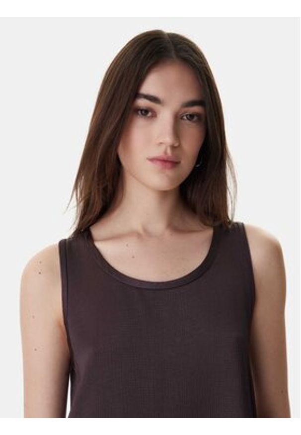 Marella Bluzka Nembi 2615161011 Brązowy Regular Fit. Kolor: brązowy. Materiał: wiskoza