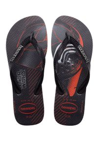 Havaianas Japonki męskie kolor czarny. Kolor: czarny. Obcas: na obcasie. Wysokość obcasa: niski #3