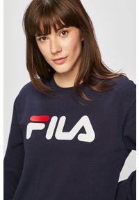 Fila - Bluza. Okazja: na co dzień. Kolor: niebieski. Wzór: nadruk. Styl: casual #5
