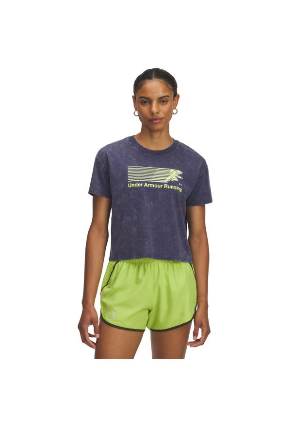 Koszulka damska Under Armour Graphic. Kolor: niebieski. Sport: bieganie