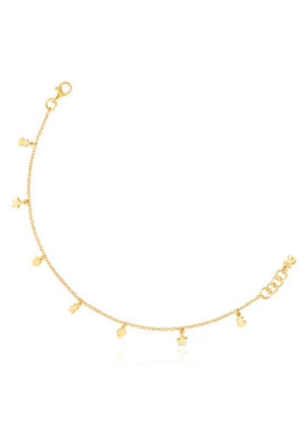 Tous - TOUS Bransoletka Cool Joy 1003190800 Złoty. Materiał: srebrne. Kolor: złoty