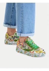 Laura Vita Sneakersy Soleno 23 Kolorowy. Materiał: skóra. Wzór: kolorowy #1