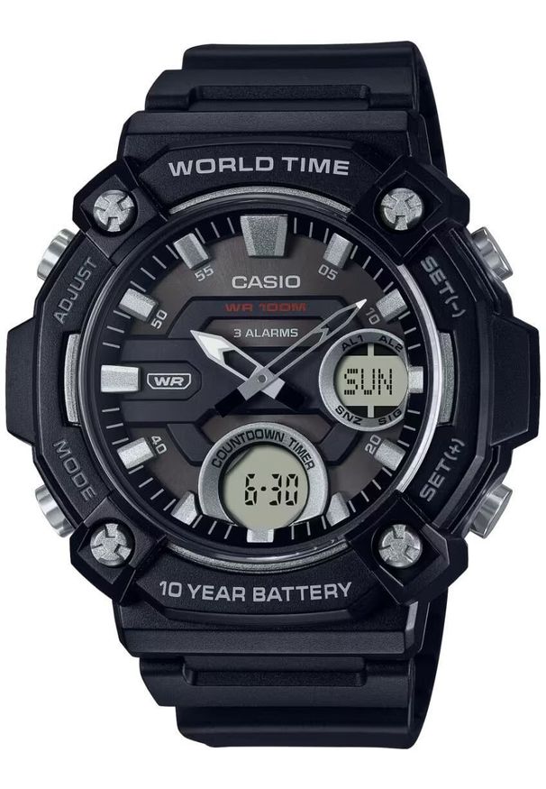 Casio - Zegarek Męski CASIO AEQ-120W-1AVDF + BOX