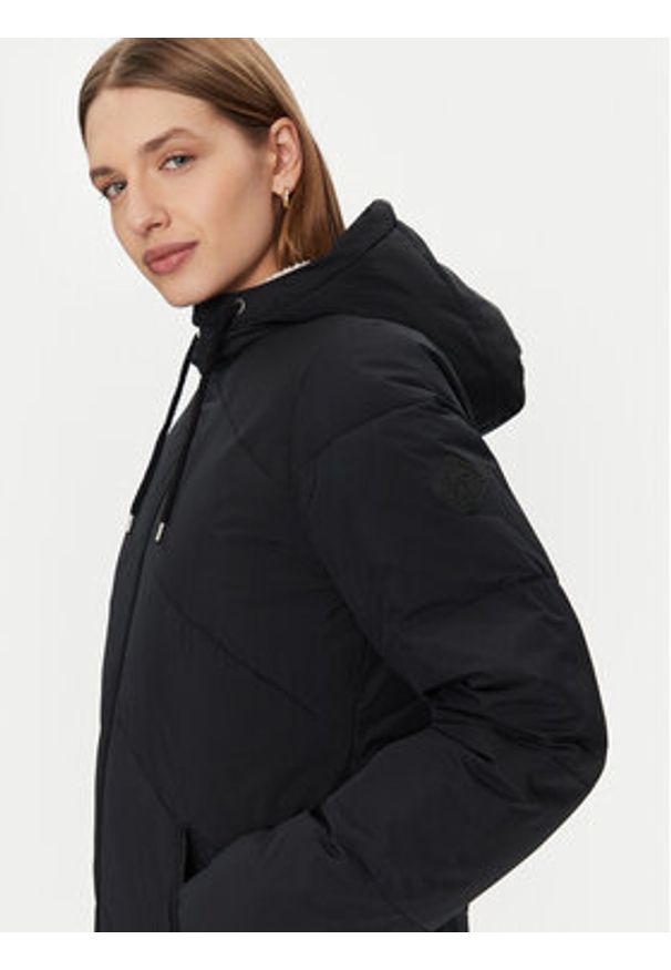 Roxy Płaszcz zimowy Better Weather ERJJK03634 Czarny Regular Fit. Kolor: czarny. Materiał: syntetyk. Sezon: zima