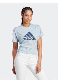 Adidas - adidas T-Shirt Future Icons Winners 3.0 IM2418 Błękitny Regular Fit. Kolor: niebieski. Materiał: syntetyk