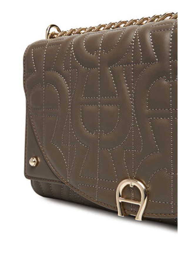 Aigner Torebka Diadora S 132053 Brązowy. Kolor: brązowy. Materiał: skórzane