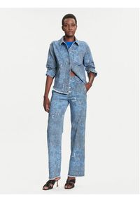 Desigual Jeansy Pasley 25WWPW01 Niebieski Straight Fit. Kolor: niebieski #4