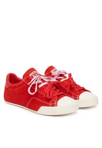 Converse Sneakersy Chuck Taylor Lo A17859C Czerwony. Kolor: czerwony. Materiał: skóra, zamsz #4