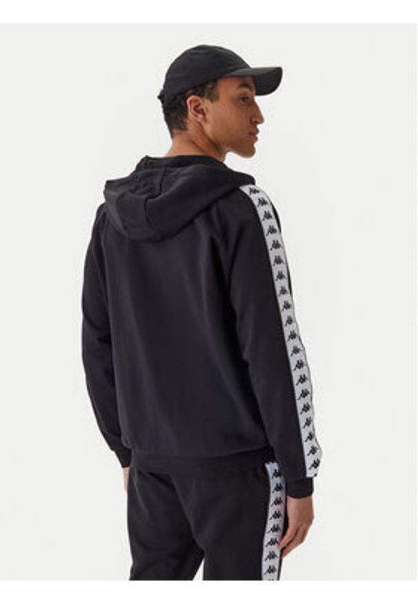 Kappa Bluza Banda Zamin 3 331U3ZW Czarny Regular Fit. Kolor: czarny. Materiał: bawełna