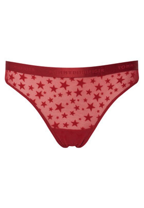 TOMMY HILFIGER - Tommy Hilfiger Komplet stringów UW0UW06135 Kolorowy. Materiał: syntetyk. Wzór: kolorowy