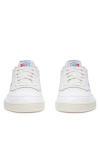 Reebok Sneakersy EO-CLUB C 85 VINTAGE 100007875 Biały. Kolor: biały. Materiał: skóra. Model: Reebok Club #3