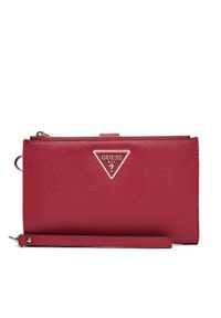 Guess Duży Portfel Damski Laurel II Slg SWZG74 59157 Czerwony. Kolor: czerwony. Materiał: skóra