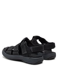 Clarks Sandały Saltway Cove 26176899 Czarny. Kolor: czarny. Materiał: skóra #4