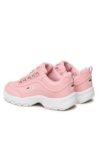 Fila Sneakersy Strada Teens FFT0009.40063 Różowy. Kolor: różowy. Materiał: skóra #3