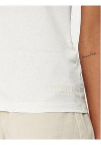 TwinSet - TWINSET T-Shirt 241TT2411 Biały Regular Fit. Kolor: biały. Materiał: bawełna