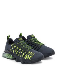 Versace Jeans Couture Sneakersy 79YA3SU1 ZSC93 831 Szary. Kolor: szary. Materiał: materiał