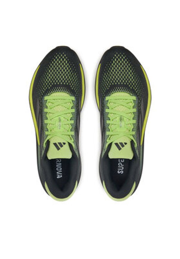 Adidas - adidas Buty do biegania Supernova Stride 2 JI1419 Czarny. Kolor: czarny. Materiał: materiał