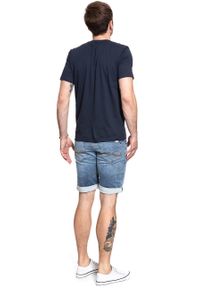 Mustang - SPODENKI MUSTANG Chicago Short DENIM BLUE 1007754 5000 313. Materiał: denim #8