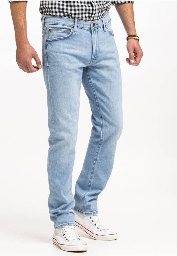 Lee - LEE DAREN ZIP FLY MĘSKIE SPODNIE JEANSOWE JEANSY DŻINSY BLUE SKY LIGHT L707ICC25 112331697