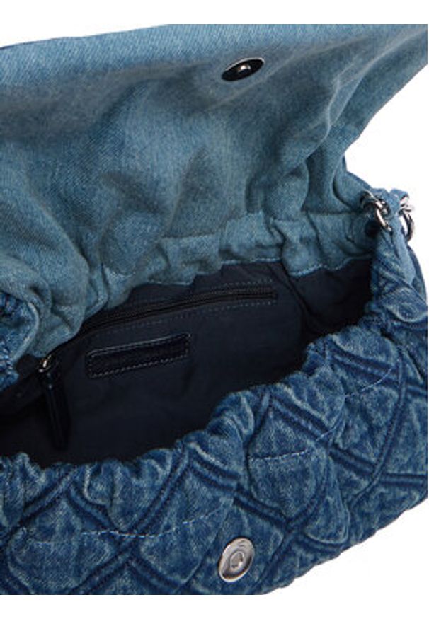 TOMMY HILFIGER - Tommy Hilfiger Torebka Th Feminine Shoulder Bag Denim AW0AW18865 Niebieski. Kolor: niebieski