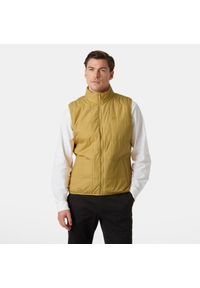 Ocieplana kurtka bez rękawów Helly Hansen Vika Light. Kolor: wielokolorowy, żółty, beżowy. Długość rękawa: bez rękawów #1