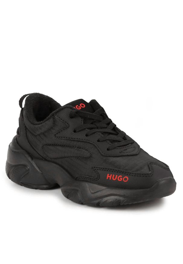 Sneakersy Hugo G29009 Black 09B. Kolor: czarny