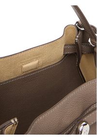 Tory Burch Torebka Romy Bucket Bag 166982 Brązowy. Kolor: brązowy. Materiał: skórzane #5