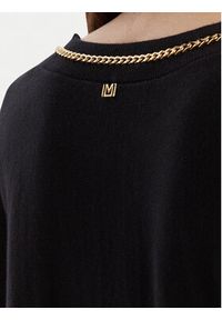 Marciano Guess Sweter 5BGR02 5782Z Czarny Regular Fit. Kolor: czarny. Materiał: syntetyk