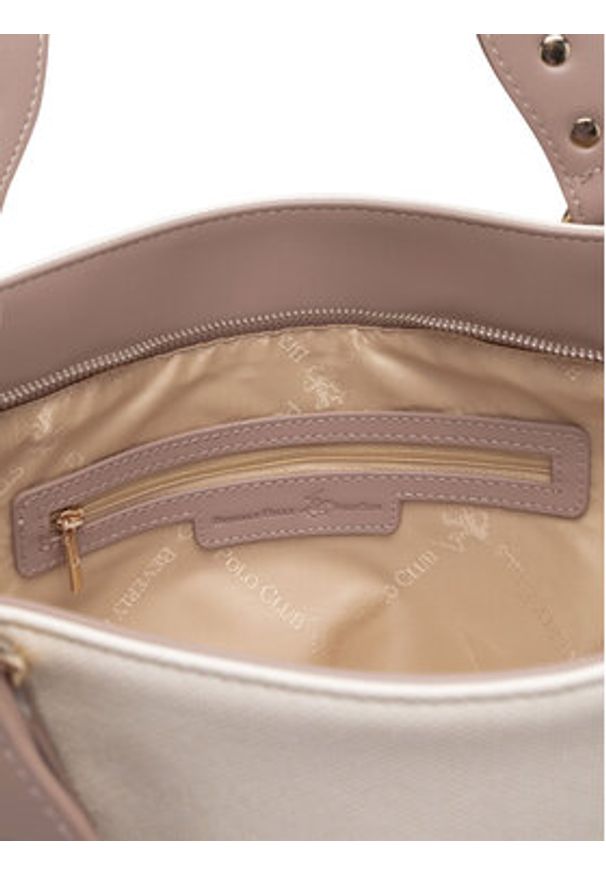 Beverly Hills Polo Club Torebka BHPC-C-002-07 Różowy. Kolor: różowy