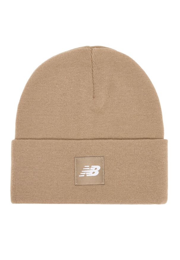 Czapka New Balance. Kolor: beżowy