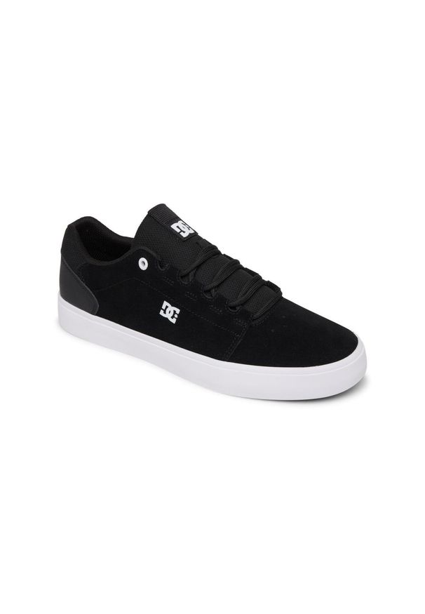 DC Shoes - Skórzane buty dla Mężczyzn HYDE. Kolor: czarny, biały, wielokolorowy. Materiał: guma, skóra, materiał. Szerokość cholewki: normalna