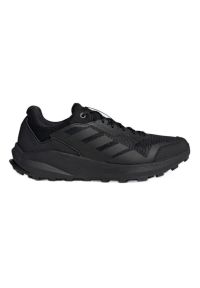 Adidas - Buty adidas Terrex Trailrider M HR1160 czarne. Nosek buta: otwarty. Zapięcie: sznurówki. Kolor: czarny. Materiał: guma, syntetyk, materiał. Szerokość cholewki: normalna. Model: Adidas Terrex. Sport: bieganie