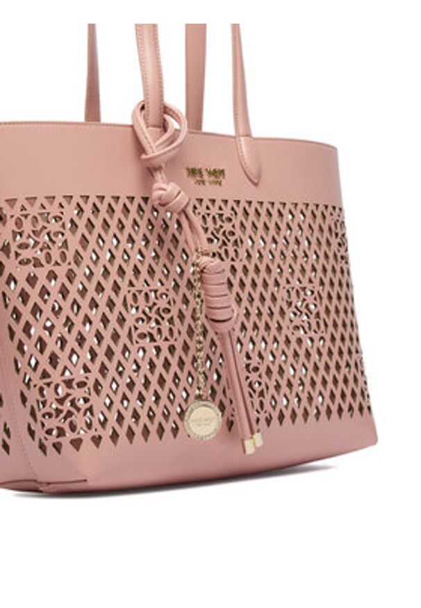 Nine West Torebka CEO-Bleeker Petal-LDA8699A Różowy. Kolor: różowy. Materiał: skórzane