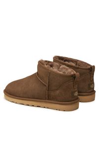 Ugg Śniegowce M Classic Ultra Mini 1137391 Brązowy. Kolor: brązowy. Materiał: skóra #3