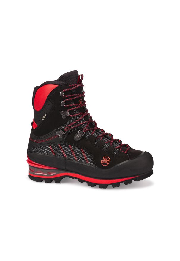 Buty trekkingowe Hanwag Friction II GTX. Kolor: czarny. Sport: turystyka piesza, wspinaczka