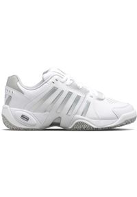 Buty do tenisa damskie K-Swiss Accomplish IV Omni. Kolor: wielokolorowy, szary, biały. Sport: tenis #1